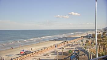 Weather camera view of Volusia County Lifeguard HQ Admin Center.
