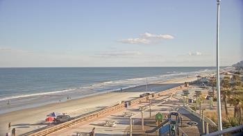 Weather camera view of Volusia County Lifeguard HQ Admin Center.