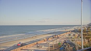 Weather camera view of Volusia County Lifeguard HQ Admin Center.