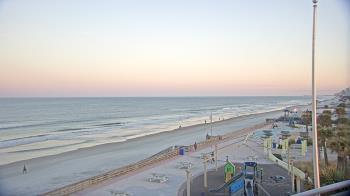 Weather camera view of Volusia County Lifeguard HQ Admin Center.