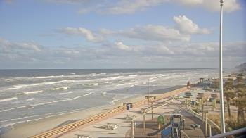 Weather camera view of Volusia County Lifeguard HQ Admin Center.