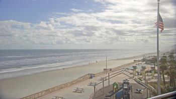 Weather camera view of Volusia County Lifeguard HQ Admin Center.