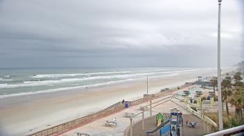 Weather camera view of Volusia County Lifeguard HQ Admin Center.