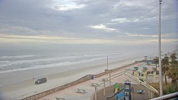 Weather camera view of Volusia County Lifeguard HQ Admin Center.