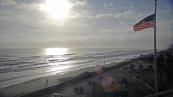Weather camera view of Volusia County Lifeguard HQ Admin Center.