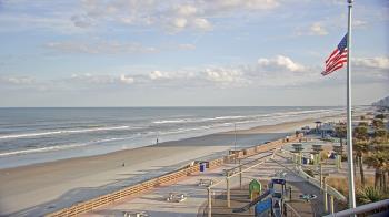 Weather camera view of Volusia County Lifeguard HQ Admin Center.