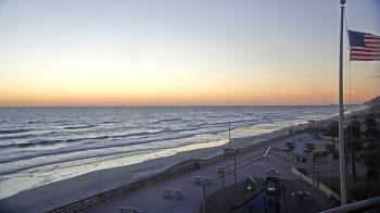Weather camera view of Volusia County Lifeguard HQ Admin Center.