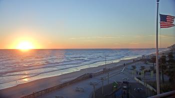 Weather camera view of Volusia County Lifeguard HQ Admin Center.