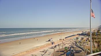 Weather camera view of Volusia County Lifeguard HQ Admin Center.