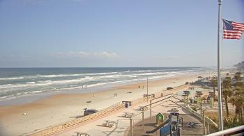 Weather camera view of Volusia County Lifeguard HQ Admin Center.