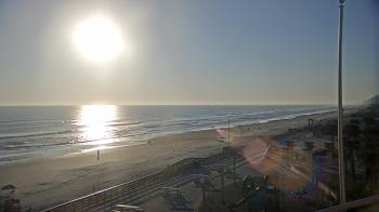 Weather camera view of Volusia County Lifeguard HQ Admin Center.