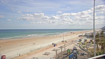 Weather camera view of Volusia County Lifeguard HQ Admin Center.