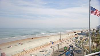Weather camera view of Volusia County Lifeguard HQ Admin Center.