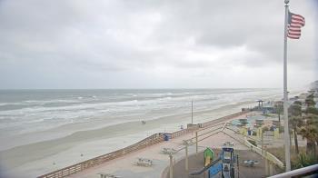 Weather camera view of Volusia County Lifeguard HQ Admin Center.