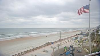 Weather camera view of Volusia County Lifeguard HQ Admin Center.