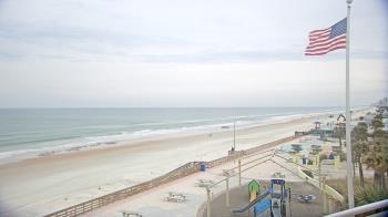 Weather camera view of Volusia County Lifeguard HQ Admin Center.