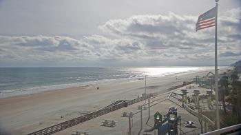 Weather camera view of Volusia County Lifeguard HQ Admin Center.