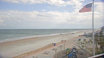 Weather camera view of Volusia County Lifeguard HQ Admin Center.