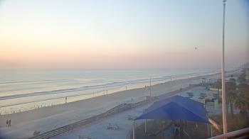 Weather camera view of Volusia County Lifeguard HQ Admin Center.