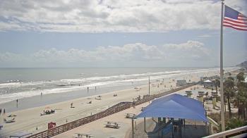 Weather camera view of Volusia County Lifeguard HQ Admin Center.