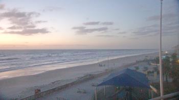 Weather camera view of Volusia County Lifeguard HQ Admin Center.