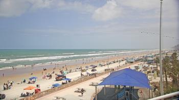 Weather camera view of Volusia County Lifeguard HQ Admin Center.