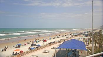Weather camera view of Volusia County Lifeguard HQ Admin Center.