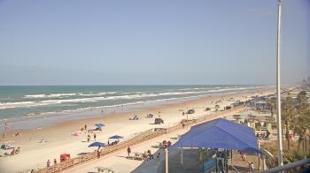 Weather camera view of Volusia County Lifeguard HQ Admin Center.