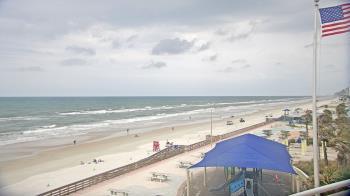 Weather camera view of Volusia County Lifeguard HQ Admin Center.