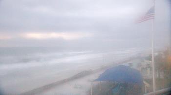 Weather camera view of Volusia County Lifeguard HQ Admin Center.