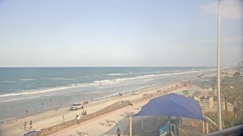 Weather camera view of Volusia County Lifeguard HQ Admin Center.
