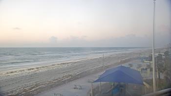 Weather camera view of Volusia County Lifeguard HQ Admin Center.