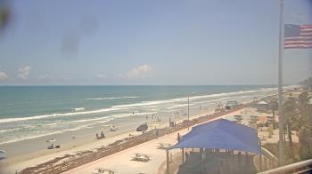 Weather camera view of Volusia County Lifeguard HQ Admin Center.