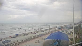 Weather camera view of Volusia County Lifeguard HQ Admin Center.