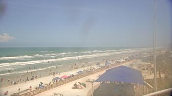 Weather camera view of Volusia County Lifeguard HQ Admin Center.