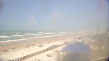 Weather camera view of Volusia County Lifeguard HQ Admin Center.