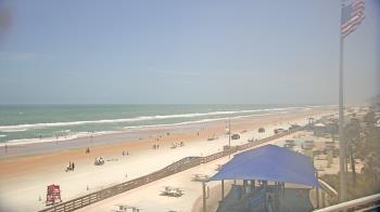 Weather camera view of Volusia County Lifeguard HQ Admin Center.