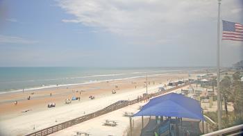 Weather camera view of Volusia County Lifeguard HQ Admin Center.