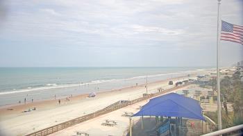 Weather camera view of Volusia County Lifeguard HQ Admin Center.
