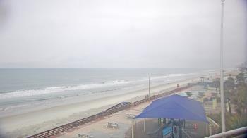 Weather camera view of Volusia County Lifeguard HQ Admin Center.