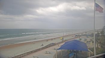 Weather camera view of Volusia County Lifeguard HQ Admin Center.