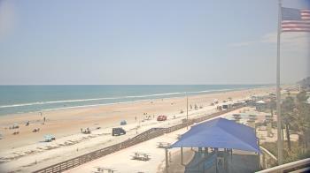 Weather camera view of Volusia County Lifeguard HQ Admin Center.