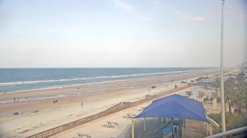 Weather camera view of Volusia County Lifeguard HQ Admin Center.