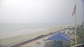 Weather camera view of Volusia County Lifeguard HQ Admin Center.