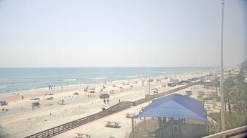 Weather camera view of Volusia County Lifeguard HQ Admin Center.