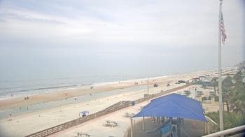 Weather camera view of Volusia County Lifeguard HQ Admin Center.