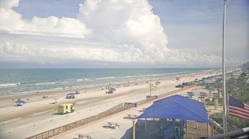 Weather camera view of Volusia County Lifeguard HQ Admin Center.