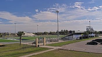 Weather camera view of Edna ISD.