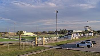 Weather camera view of Edna ISD.