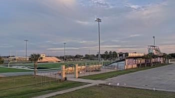 Weather camera view of Edna ISD.